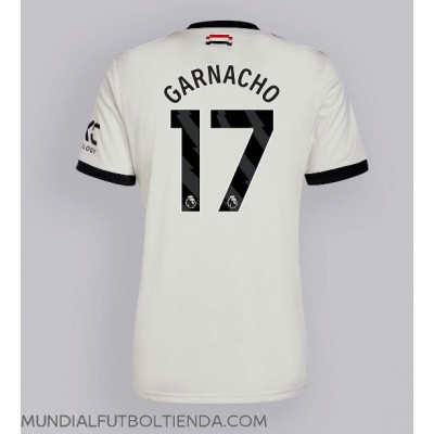 Camiseta Manchester United Alejandro Garnacho #17 Tercera Equipación Replica 2024-25 mangas cortas Camiseta Manchester United Alejandro Garnacho #17 Tercera Equipación Replica 2024-25 mangas cortas
